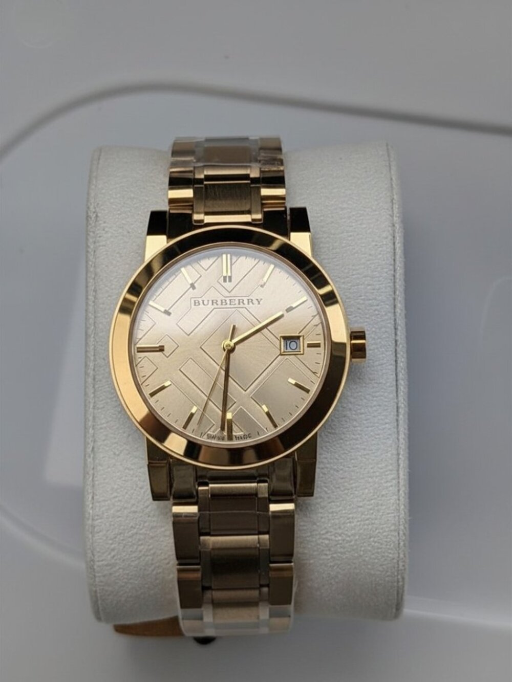 BURBERRY BU9093 GOLD WOMEN'S WATCH - OPEN BOX